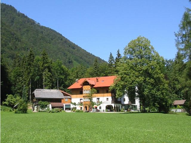 Waldpension Goschlseben Grünau im Almtal Exterior foto