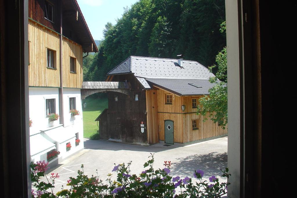 Waldpension Goschlseben Grünau im Almtal Exterior foto